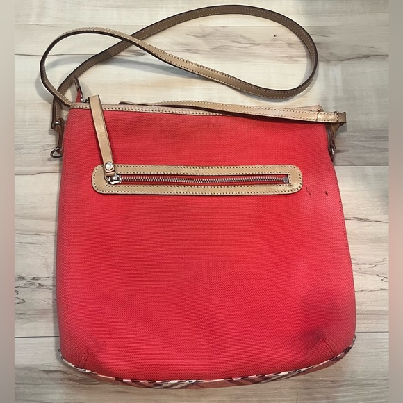 BURBERRY BLUE LABEL - Shoulder Cross Bag Canvas and Leather - Pink - Picture 4 of 11